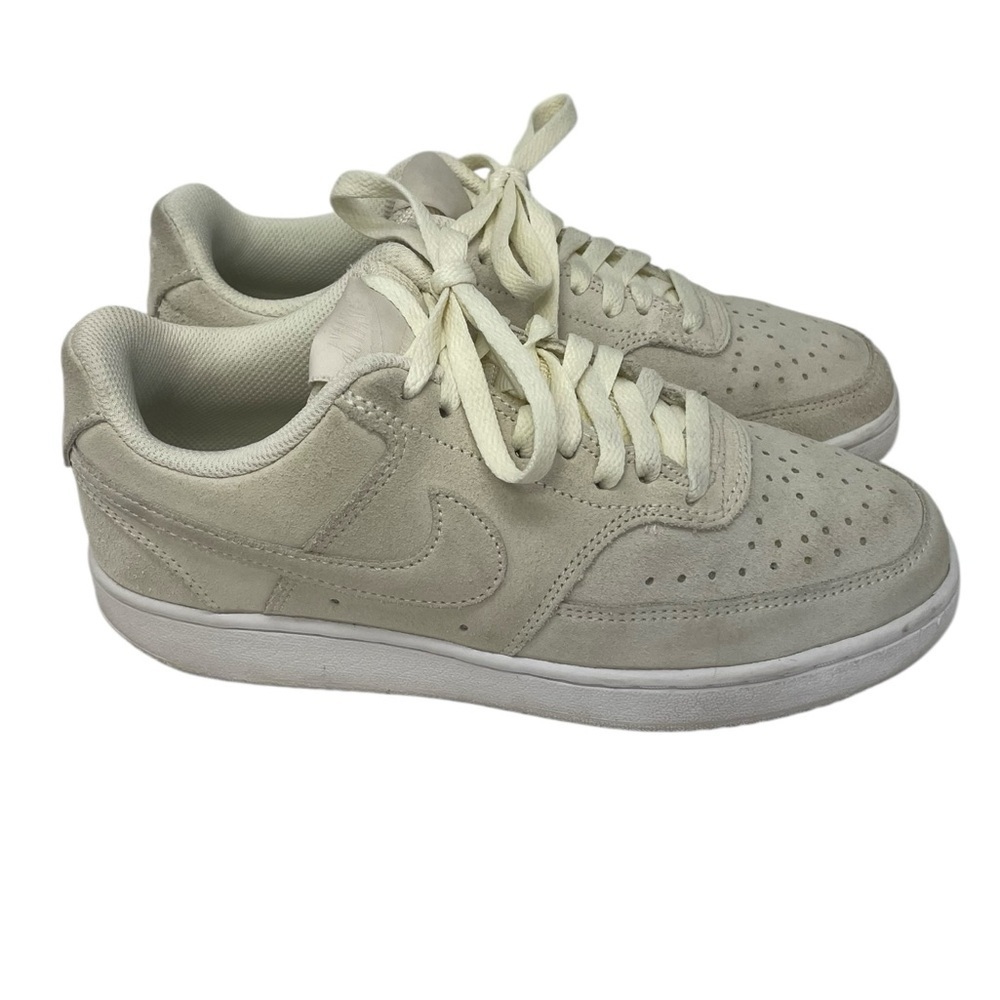 Nike Light Yellow Sneakers Air Force One Low Tops Size 7